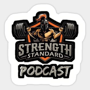 Strength standard podcast Sticker